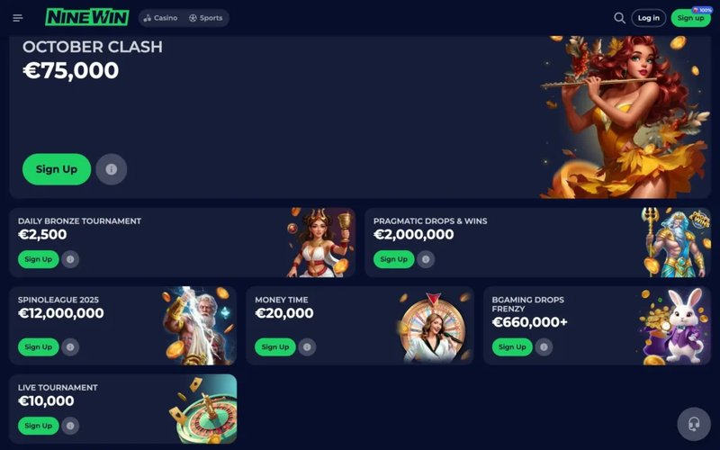 Meet the Contenders: NineWin Casino vs. the UK Market in United Kingdom